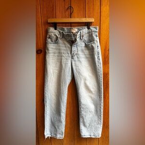 Lucky Brand 90s Loose High Rise Crop Jeans